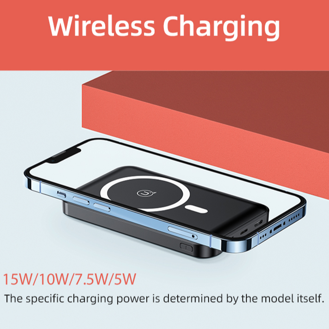 USAMS - QC+PD Fast Charging Magnetic Wireless Powerbank