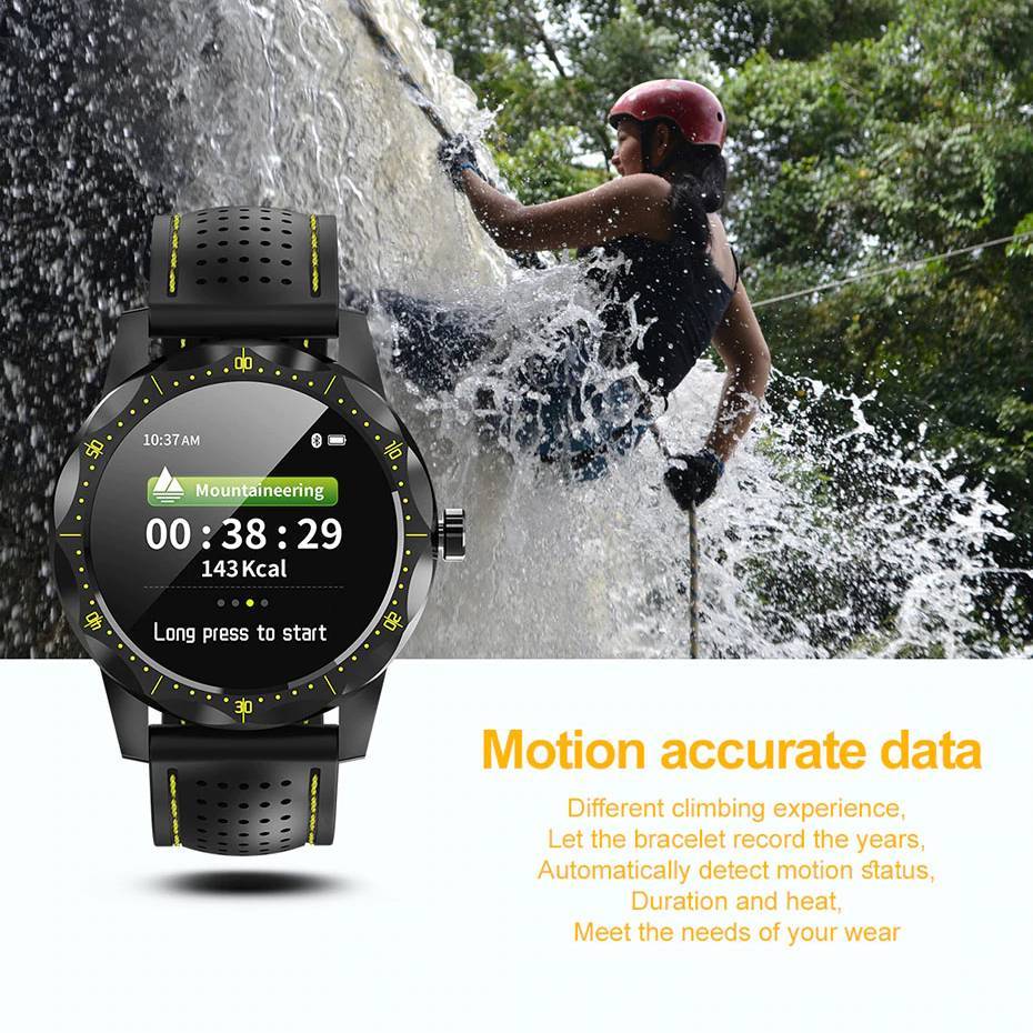 Sports Fitness Tracker Waterproof Smart Watch