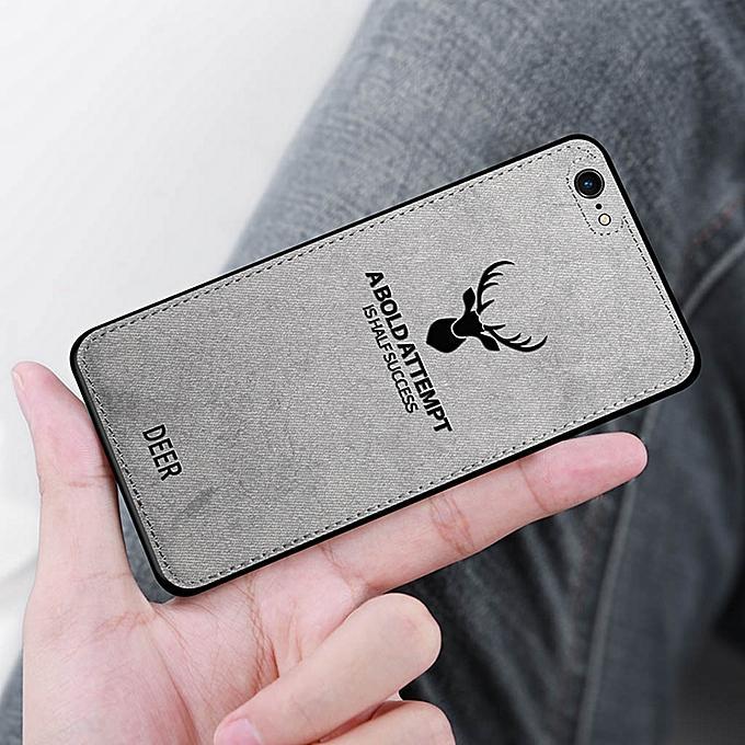 iPhone 8 Deer Pattern Inspirational Soft Case