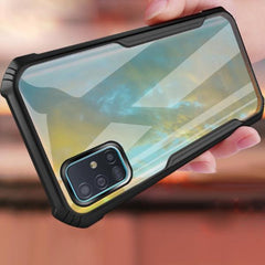 Galaxy A31 Shockproof Transparent Back Eagle Case