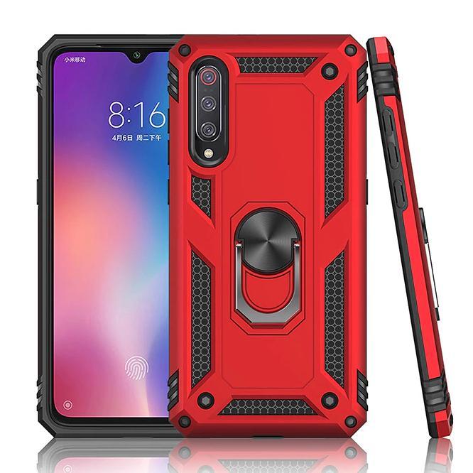 Galaxy A50 Armour Shield Ring Holder Back Case