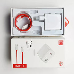 OnePlus - 65W Warp Adapter With Type C Interface Cable