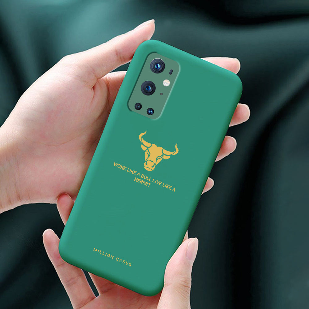 OnePlus 9 Pro Soft Silicone Bull Case