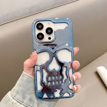 Load image into Gallery viewer, iPhone 12 Pro Max Hollow Skull Design Case
