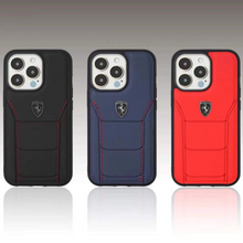 Load image into Gallery viewer, Ferrari ® iPhone Series Genuine Leather Crafted Limited Edition Case
