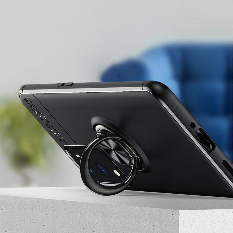 OnePlus 9RT Metallic Finger Ring Holder Matte Case