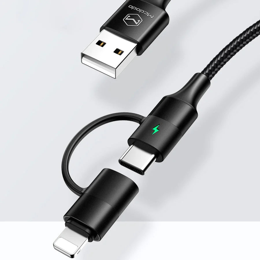 Mcdodo USB Type-C 2 in 1 Data Cable