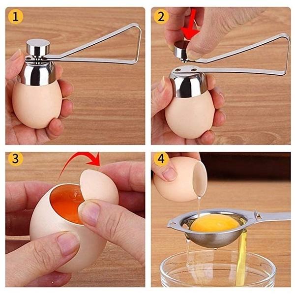 Stainless Steel Eggshell Cutter