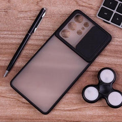 Galaxy S21 Ultra Camera Lens Slide Protection Matte Case