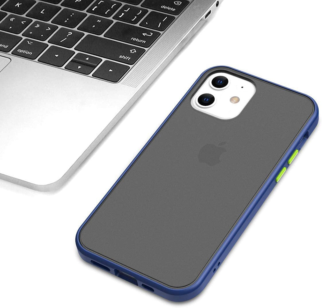 iPhone 12 Luxury Shockproof Matte Finish Case