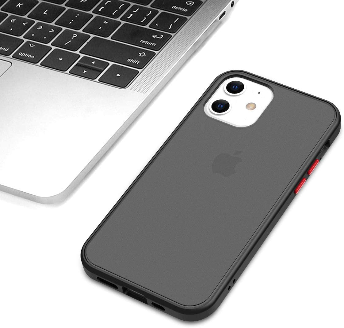 iPhone 12 Luxury Shockproof Matte Finish Case