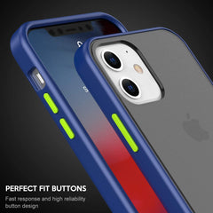 iPhone 12 Luxury Shockproof Matte Finish Case