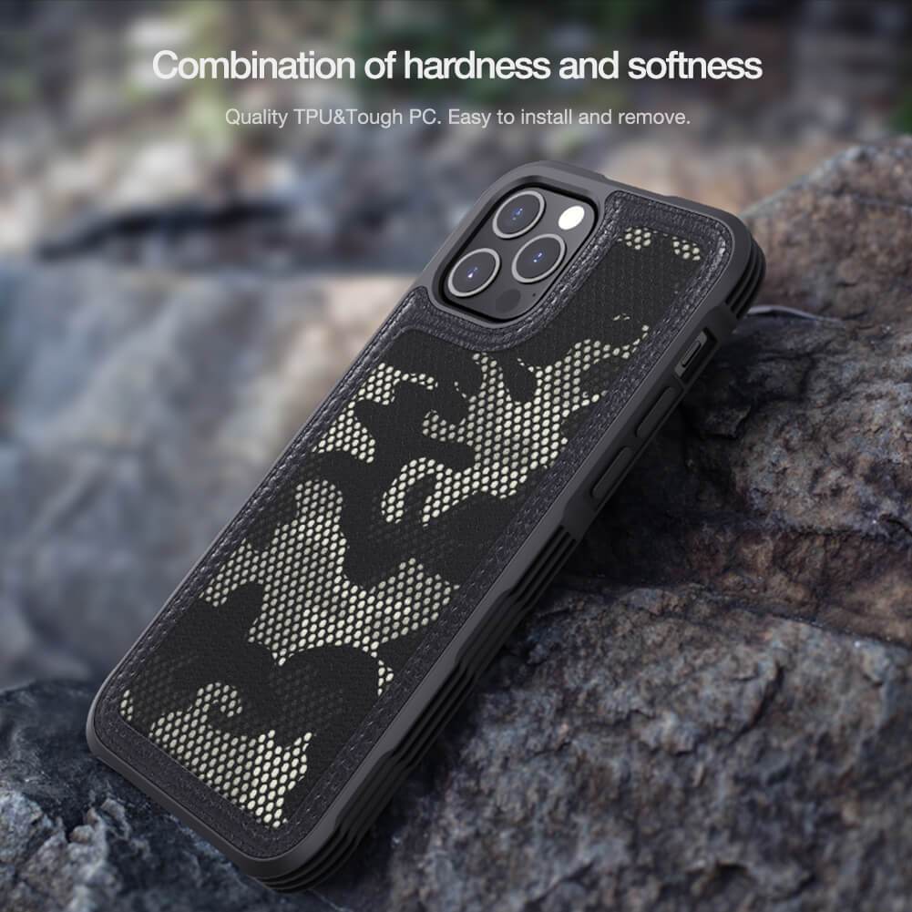 Nillkin ® iPhone 12 Pro Max Camouflage Pattern Cloth Case