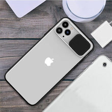 Load image into Gallery viewer, iPhone 12 Pro Max Camera Lens Slide Protection Matte Case
