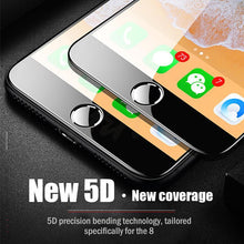 Load image into Gallery viewer, iPhone 8, 8 Plus 5D Tempered Glass Screen Protector [100% Original]
