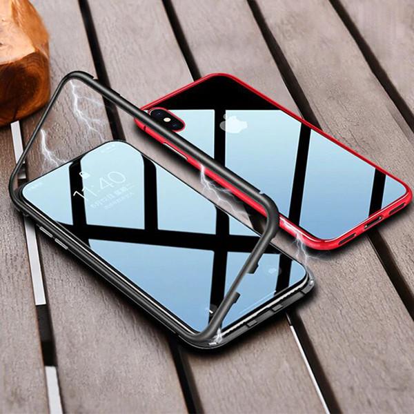 iPhone - Auto Fit Magnetic Glass Camera Protective Case