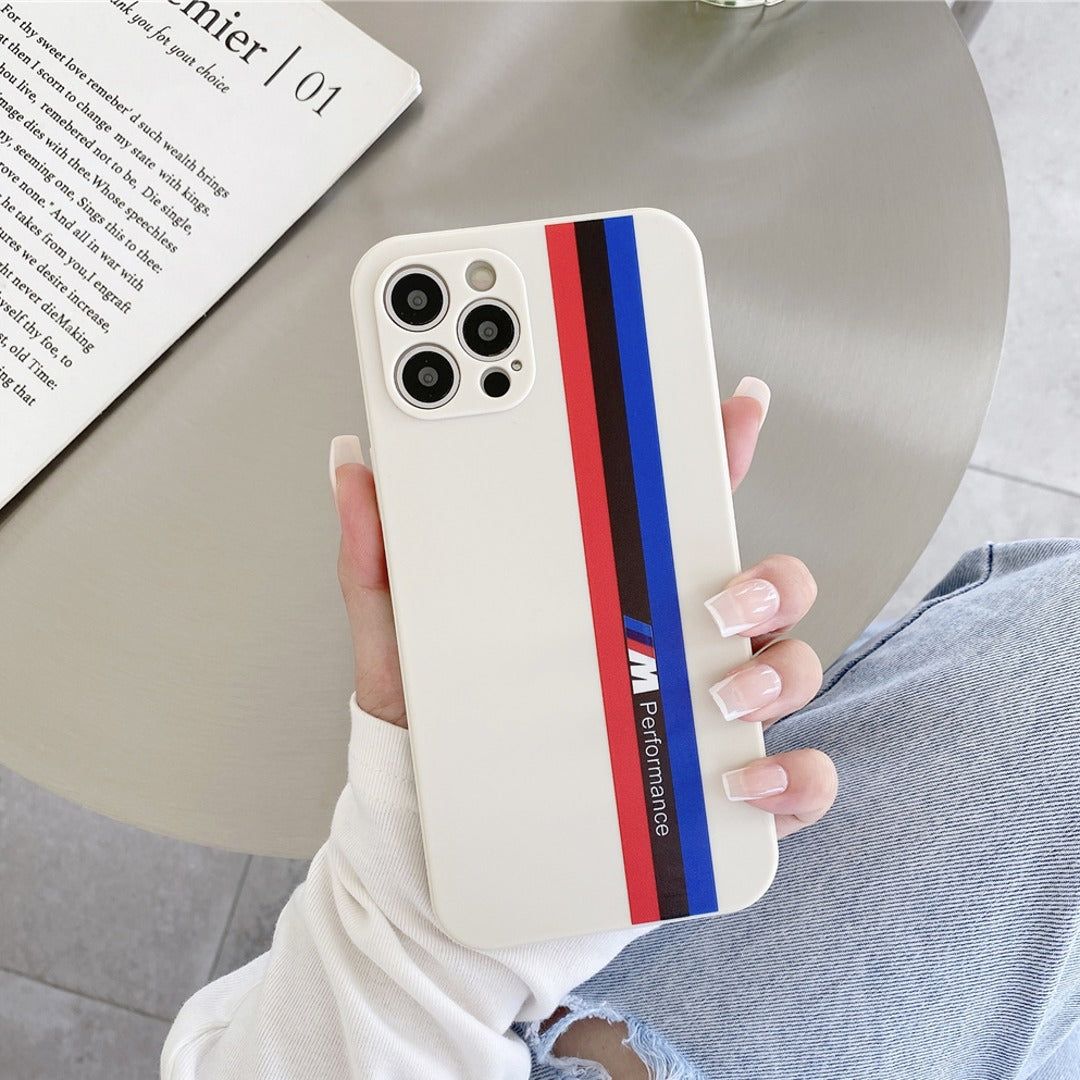 Soft Liquid silicone BMW Case - iPhone