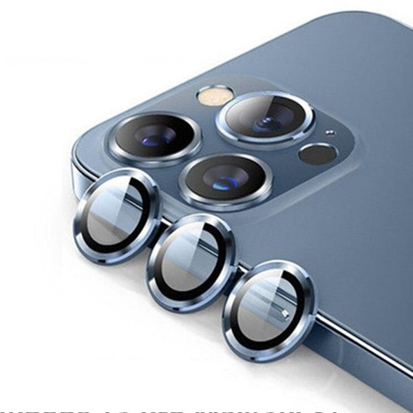 iPhone - Oleophobic Tempered Glass With Camera Lens Ring