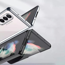 Load image into Gallery viewer, Galaxy Z Fold3 Transparent Glitter Case
