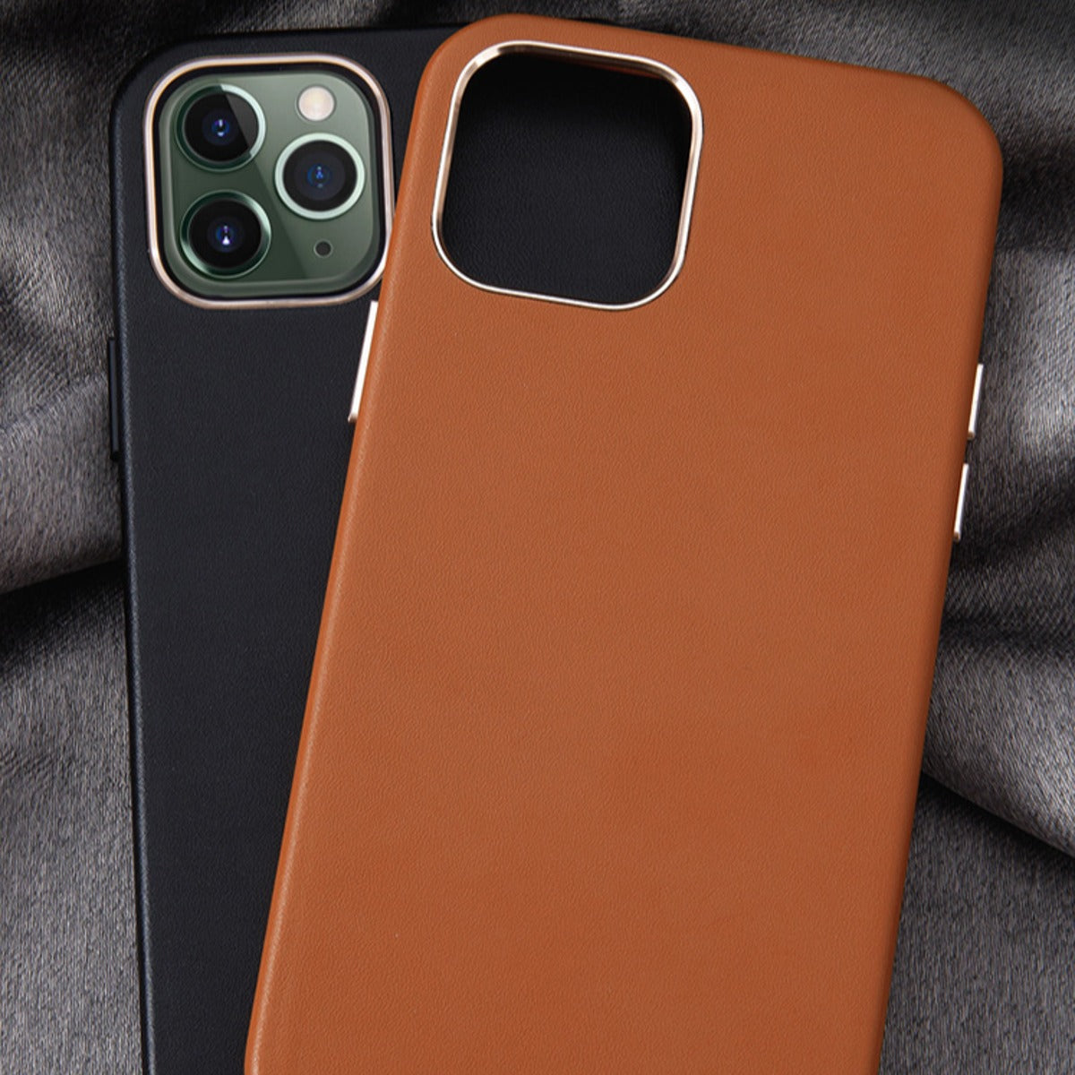 iPhone 13 Pro Max Luxury Genuine Leather Case