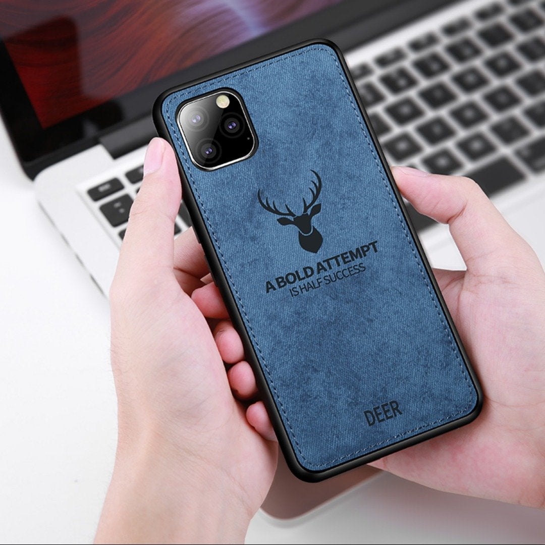 iPhone Series Deer Pattern Inspirational Soft Case