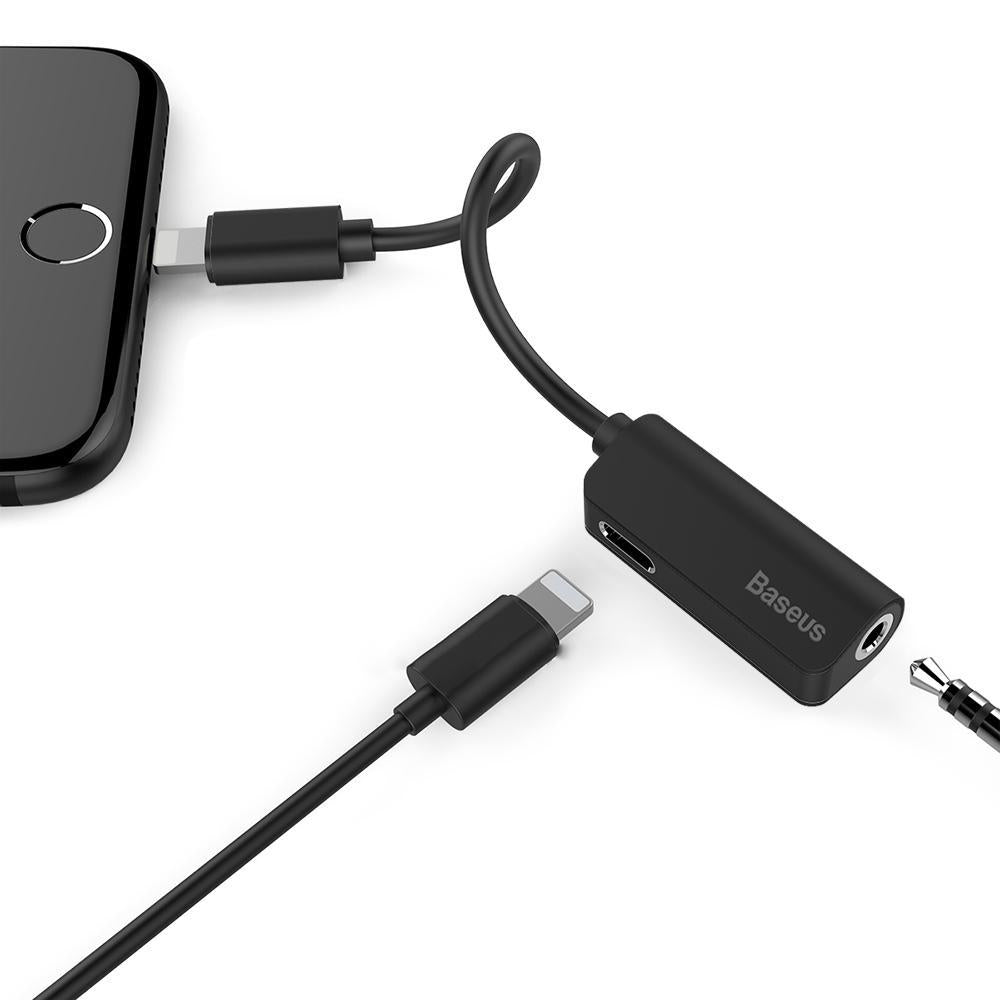 Baseus iPhone Cable Splitter For Music & Charging