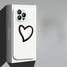 Load image into Gallery viewer, Heart Shape Logo Design Case - iPhone
