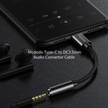 Load image into Gallery viewer, Mcdodo ® Type-C to DC 3.5mm Audio Convertor Cable
