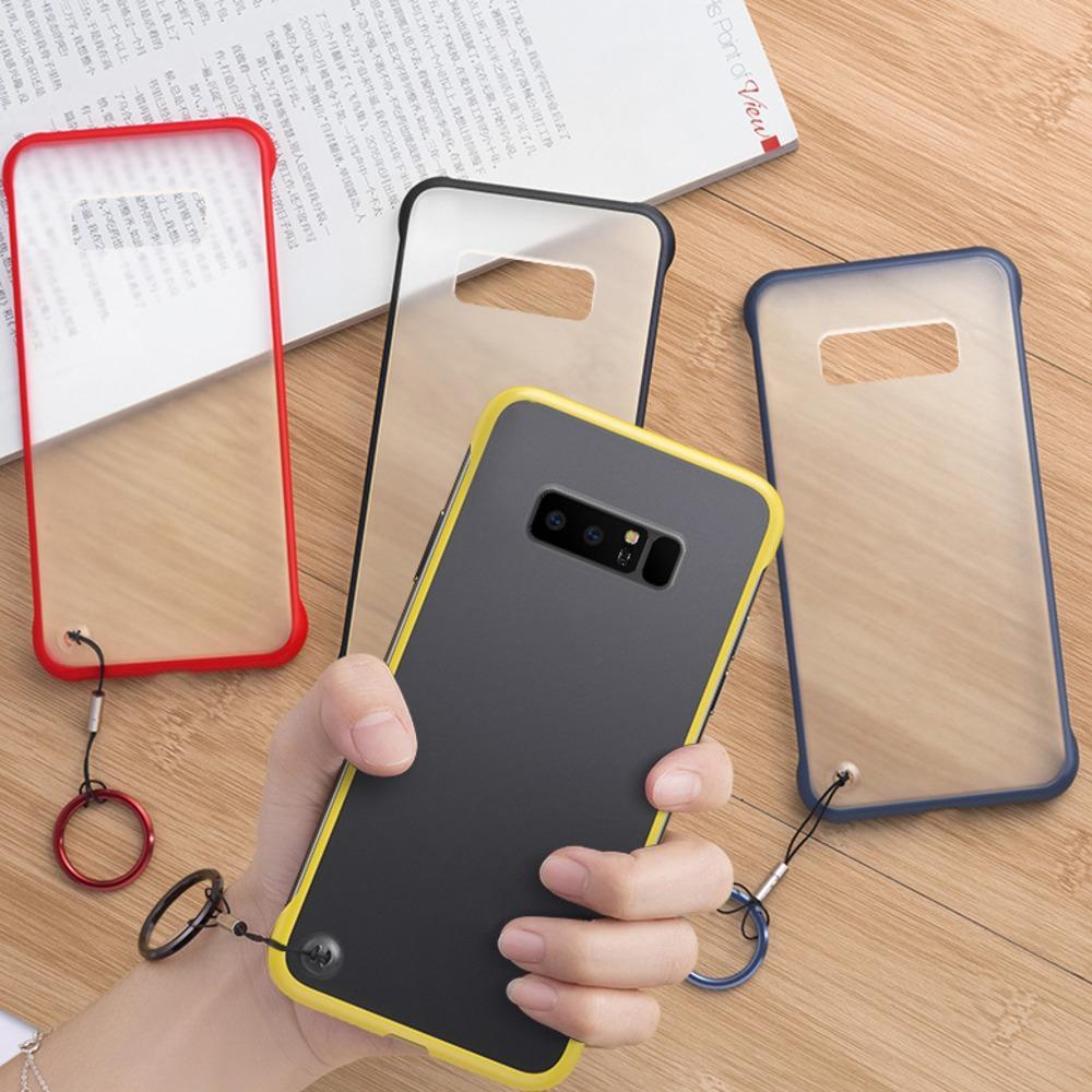 Galaxy Note 8 Luxury Frameless Transparent Case