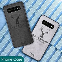 Load image into Gallery viewer, Galaxy S10 Deer Pattern Inspirational Soft Case
