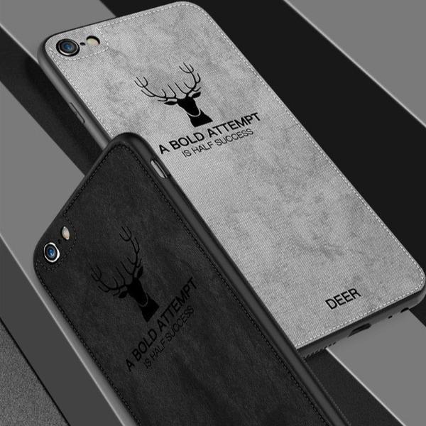 iPhone SE (2020) Deer Pattern Inspirational Soft Case