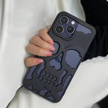 Load image into Gallery viewer, iPhone 12 Pro Max Hollow Skull Design Case
