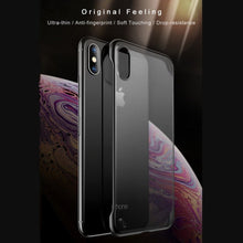 Load image into Gallery viewer, iPhone XS Max Luxury Frameless Transparent Case
